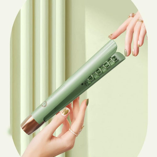 2-in-1 Curling Iron & Hair Straightener – Versatile Styling Tool
