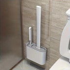 Wall-Hanging Toilet Brush Set  – Sophisticated Maintenance Solution Premium Quality SingleDeals™