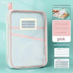Thickened Document Bag – Durable, Transparent Organizer with Handle for Enhanced Protection and Portability Premium Quality Single Deals™