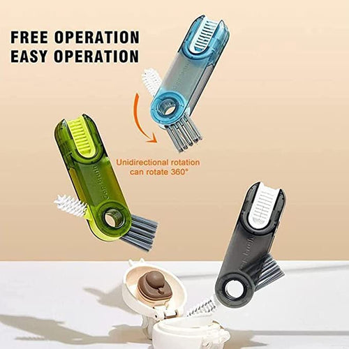 3 in 1 Bottle Brush – Sophisticated Maintenance Solution Premium Quality SingleDeals™