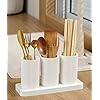 Minimalist Tableware Storage Organizer Set – 3-Piece Countertop Cutlery Holder for Organized Kitchen Essentials Premium Quality Single Deals™