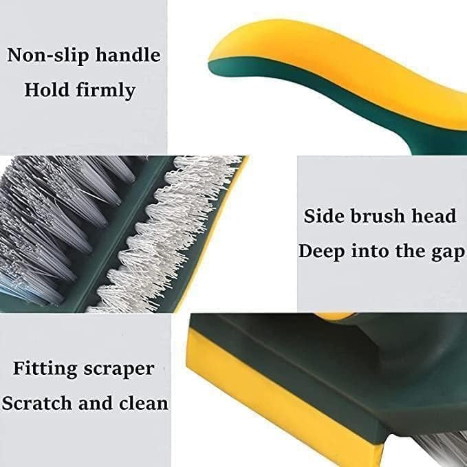 4 in 1 Tile Brush With Handle – Sophisticated Maintenance Solution Premium Quality SingleDeals™