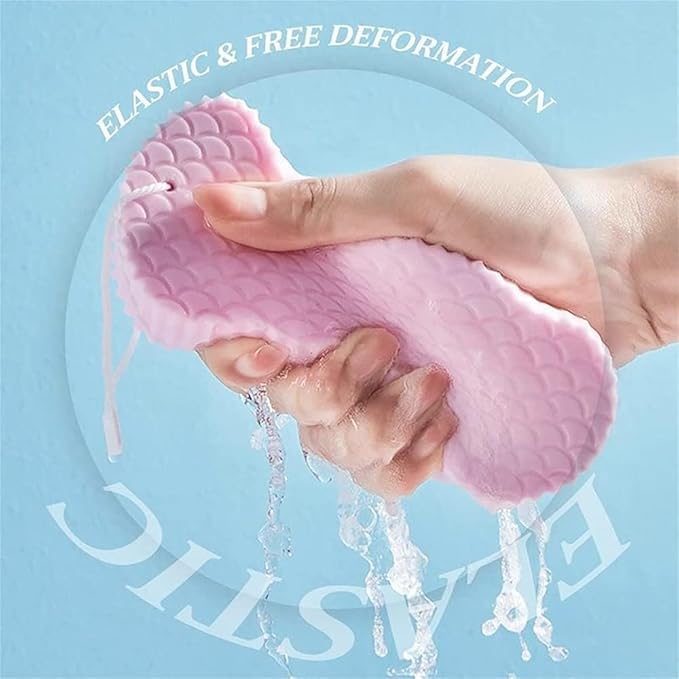Soft Bath Sponge – Gentle Exfoliating Body Cleaner for Sensitive Skin and Daily Use