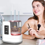 Advanced Electric Makeup Brush Cleaner – Professional-Grade Sonic Cleaning Station for Thorough Sanitization and Maintenance Premium Quality Single Deals™