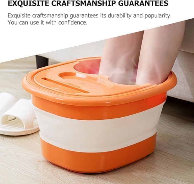 Foot Soaking Tub Massager Foldable – Sophisticated Wellness Solution Premium Quality SingleDeals™