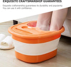 Foot Soaking Tub Massager Foldable – Sophisticated Wellness Solution Premium Quality SingleDeals™