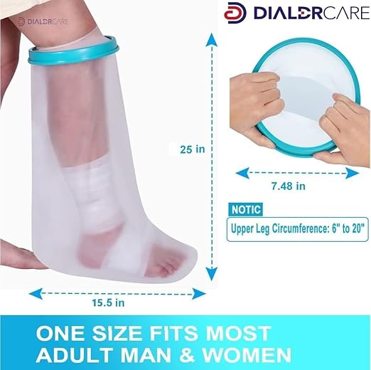 Waterproof Leg Cast Cover – Sophisticated Protection Solution Premium Quality SingleDeals™