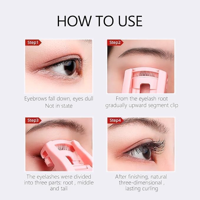 Mini Eyelash Curler Clip – Portable Precision Beauty Tool for Perfect Lash Definition Premium Quality Single Deals™