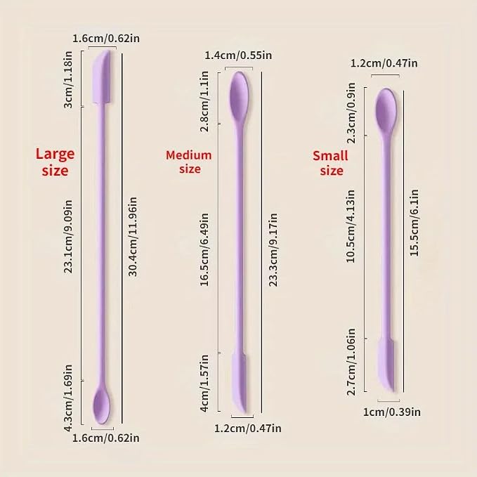 Silicone Cosmetic Spatula Set – Precision Beauty Tools for Effortless Product Application and Minimal Waste Premium Quality Single Deals™