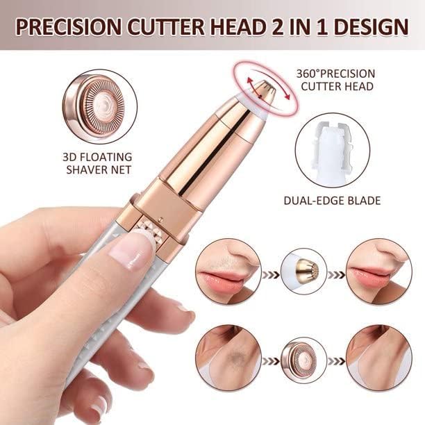 2-in-1 USB Flawless Multi-Function Hair Remover – Versatile Grooming Tool for Precision Facial and Body Hair Maintenance Premium Quality Single Deals™