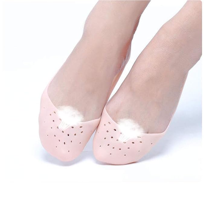 Moisturizing Full Silicone Heel & Foot Socks - Breathable, Anti-Crack Treatment Sleeves for Smooth, Hydrated Skin Premium Quality Single Deals™