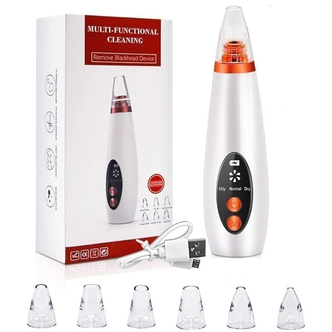 USB Multi-Functional Derma Suction – Professional Pore Cleaning & Blackhead Remover Device Premium Quality Single Deals™