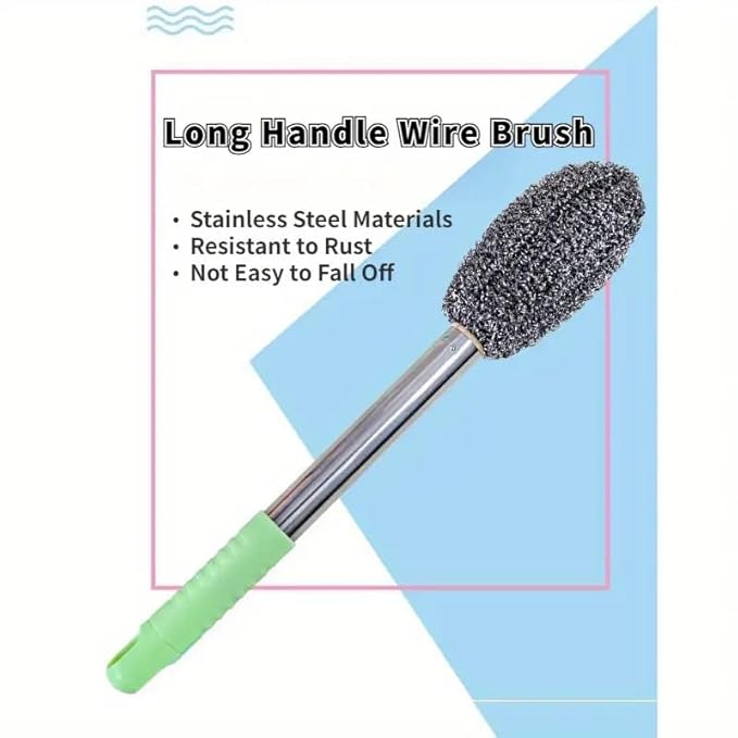 Steel Wire Bottle Cleaning Brush – Sophisticated Maintenance Solution Premium Quality SingleDeals™