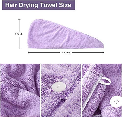 Premium Lightweight Hair Towel Wrap – 45g Quick-Dry Microfiber Cap for Gentle Hair Care  Professional Description