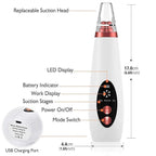 USB Multi-Functional Derma Suction – Professional Pore Cleaning & Blackhead Remover Device Premium Quality Single Deals™