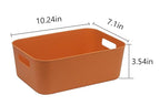 Plastic Storage Basket – Versatile Countertop and Pantry Organizer for Kitchen Essentials and Household Organization Premium Quality Single Deals™
