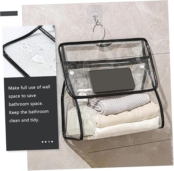 Single Deals™ Transparent Clear-Dust Bag - Premium Quality