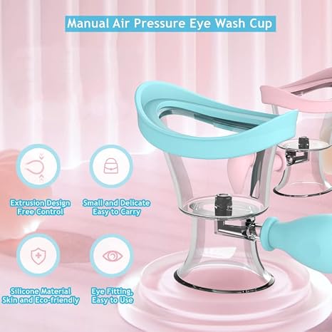 Portable Eye Wash Cup – Ergonomic Device for Gentle Eye Cleansing and Relief Premium Quality Single Deals™