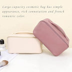 Single Deals™ Cross Open Cosmetic Bag (PINK) - Premium Quality