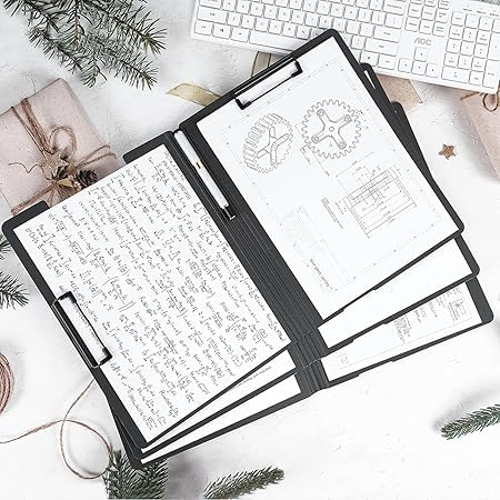 Professional Double-Clip Office Folder – Versatile, Dual-Secure Document Organizer for Efficient Presentations and Daily Tasks Premium Quality Single Deals™