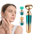 Premium 3-in-1 Electric Vibration Face Massager – Professional-Grade Skincare and Rejuvenation Tool