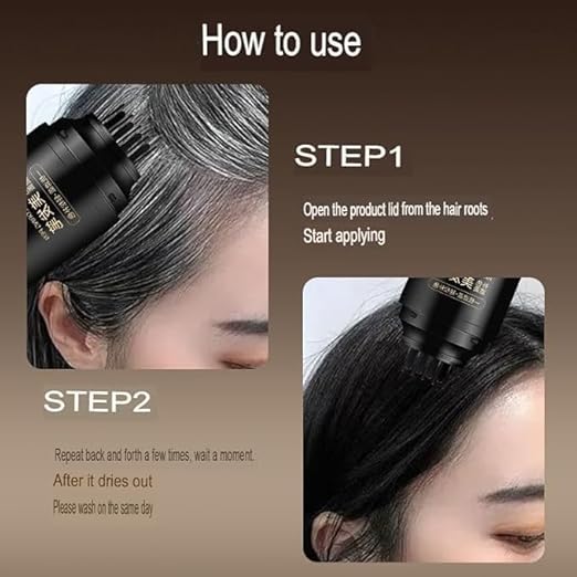 Hair Color Touch-Up Pen – Instant Grey Coverage Tool for Precise Root Maintenance Premium Quality Single Deals™