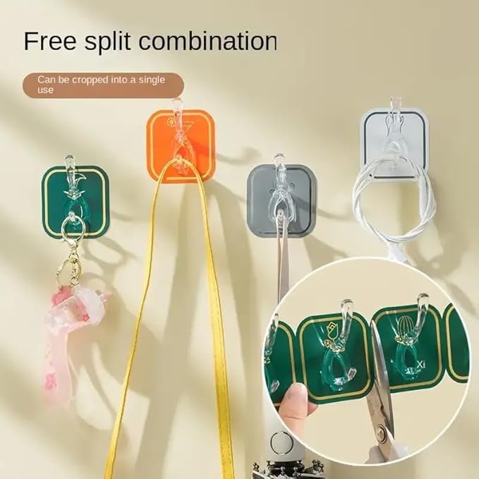 Single Deals™ 6 Pcs Row Hook Premium Quality