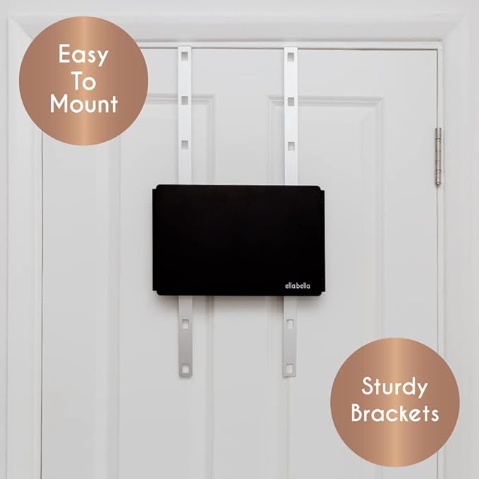 Premium 3-Way Self-Cut Mirror – Ergonomic Tri-Fold Design for Precision Grooming