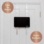 Premium 3-Way Self-Cut Mirror – Ergonomic Tri-Fold Design for Precision Grooming
