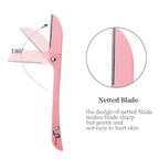 Feather Flamingo Facial & Body Hair Razor – Precision Grooming Tool with Safety Guard for Smooth, Flawless Skin Premium Quality Single Deals™