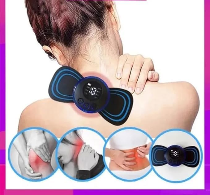 Premium Butterfly Massager Sticker – Targeted Electronic Muscle Stimulation for Enhanced Recovery