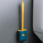 Silicon Toilet Brush with Slim Holder – Sophisticated Maintenance Solution Premium Quality SingleDeals™
