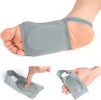 Comfortable Flat Foot Arch Support Brace - Breathable Elastic Compression Sleeve with Soft Gel Insert for Pain Relief and All-Day Comfort Premium Quality Single Deals™