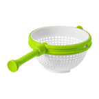 Vegetable Drain Basket – Innovative Press-Action Manual Salad Spinner and Produce Strainer for Efficient Kitchen Prep Premium Quality Single Deals™