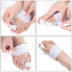 Adjustable Professional Bunion Corrector & Toe Straightener - Orthopedic Splint for Realignment and Pain Relief Premium Quality Single Deals™