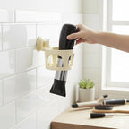 Hair Dryer Holder – Wall-Mounted Suction Cup Organizer
