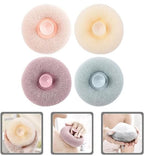 Premium Round Loofah Scrubbing Brush – Ergonomic Exfoliating Sponge for Gentle Body Cleansing