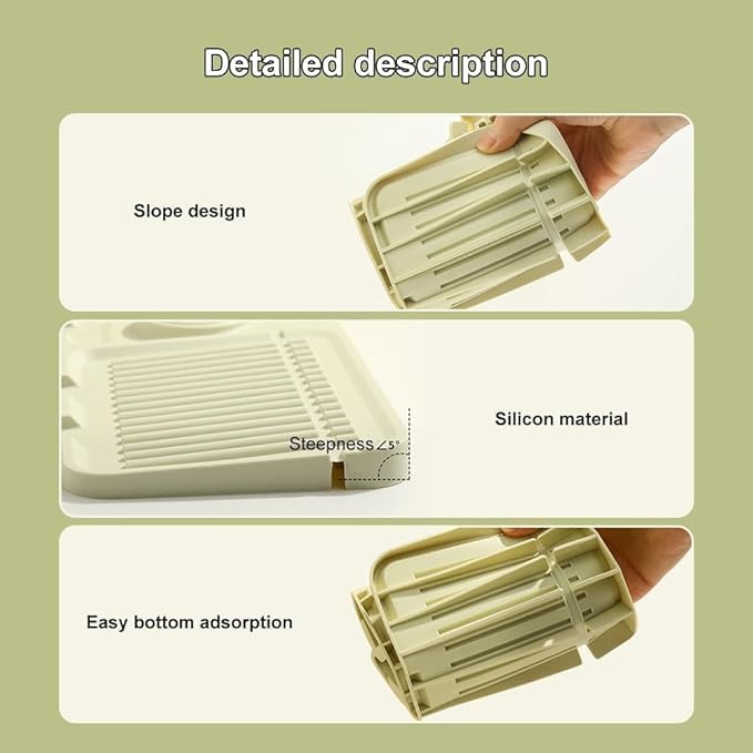 Silicone Sink Drainer Pad – Sophisticated Maintenance Solution Premium Quality SingleDeals™