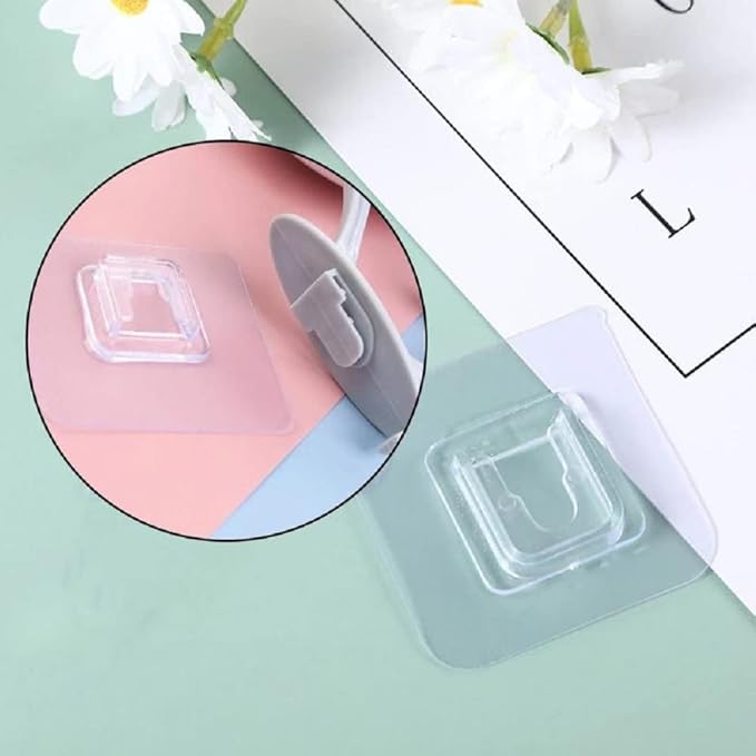 Single Deals™ 6 Pcs Color Sticker Hook Premium Quality