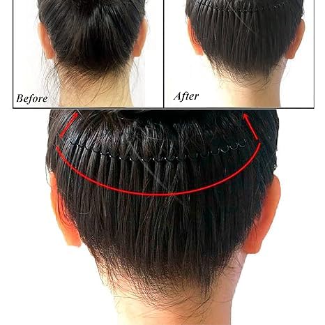 U-Shape Hair Fixer – Professional Styling Headband, 21cm