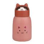 Kawaii WhimsyKids™ Animal Dome Glass Bottle  Premium Quality