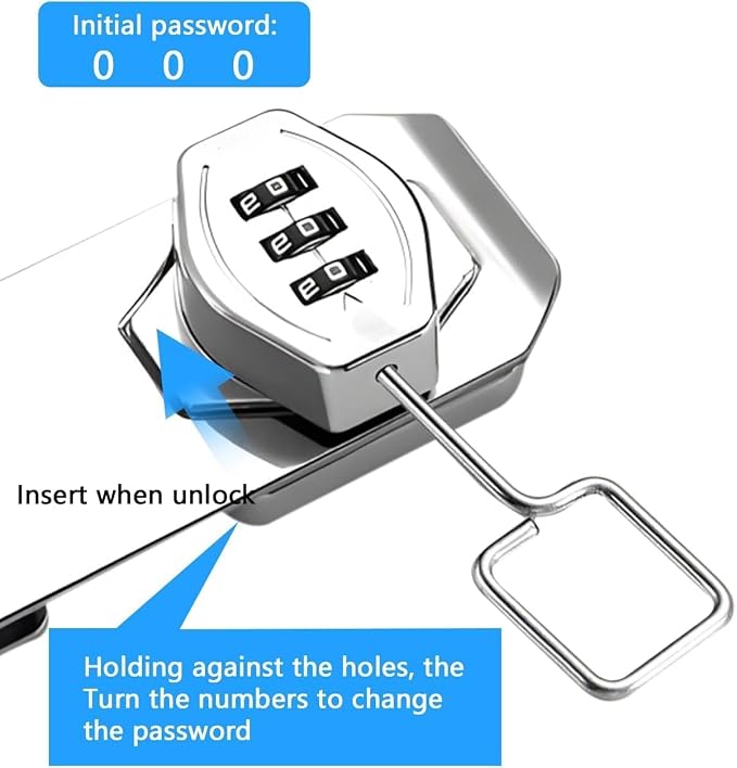 Single Deals™ Cabinet Password Lock - Premium Quality