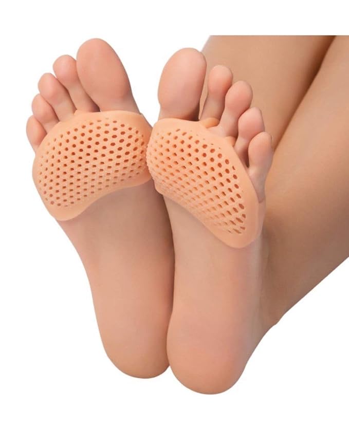 Comfortable Honeycomb Forefoot Cushion - Breathable Silicone Gel Pad for Pain Relief and All-Day Comfort in High Heels Premium Quality Single Deals™