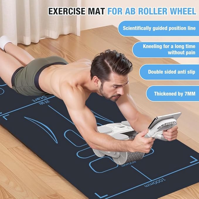 Professional Non-Slip Yoga & Exercise Mat – High-Grip, Cushioned Fitness Surface for Yoga and Home Workouts