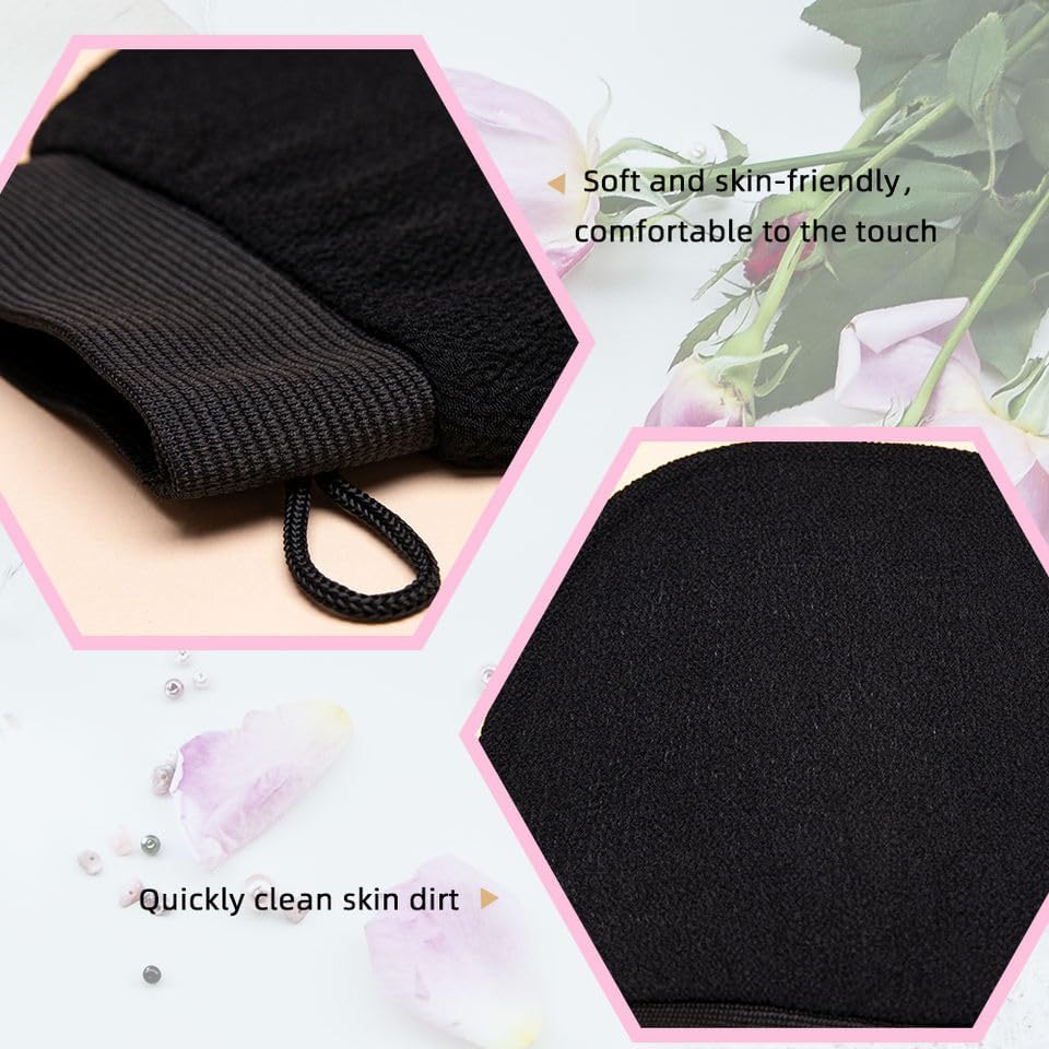 Premium Exfoliating Bath Gloves – Professional-Grade Body Scrubber for Skin Revitalization