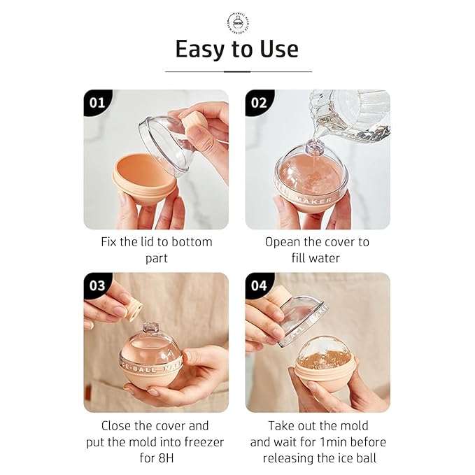 Light Bulb Ice Ball Maker – Creative Spherical Mold for Artisanal Cocktails, Whiskey, and Refreshing Summer Treats Premium Quality Single Deals™