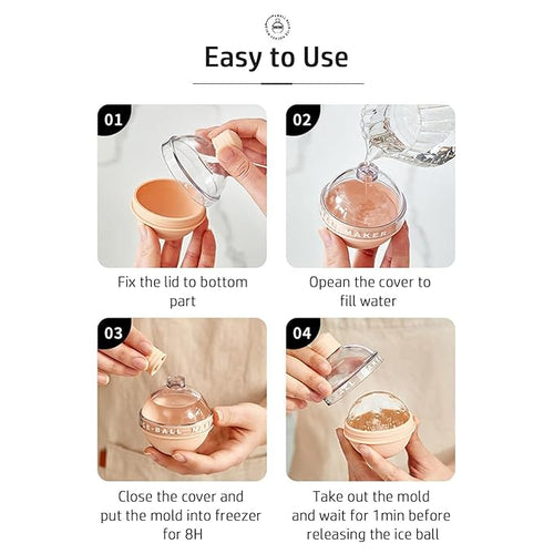 Light Bulb Ice Ball Maker – Creative Spherical Mold for Artisanal Cocktails, Whiskey, and Refreshing Summer Treats Premium Quality Single Deals™