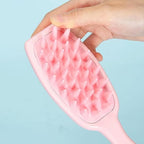 Premium Shampoo Brush with Long Handle – Ergonomic Scalp Massager and Cleanser