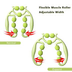 Premium 9-Wheel Roller Massager – Targeted Muscle Relief and Circulation Support