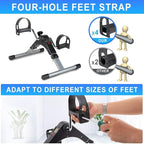 Compact Pedal Exerciser – Portable Mini Stationary Bike for Upper and Lower Body Toning Premium Quality Single Deals™